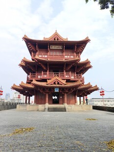 肇庆披云楼背面