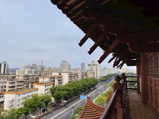 广东肇庆披云楼一角