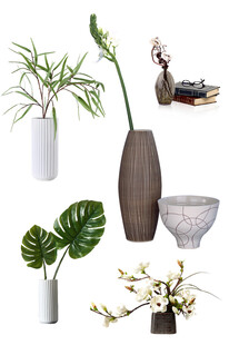 多样绿植花瓶装饰摆件