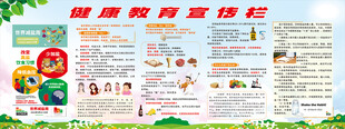 健康教育展板