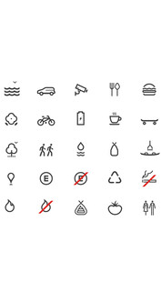 户外公园类的图标