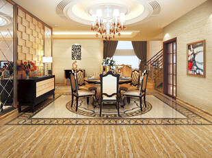 豪华餐厅室内装饰效果图