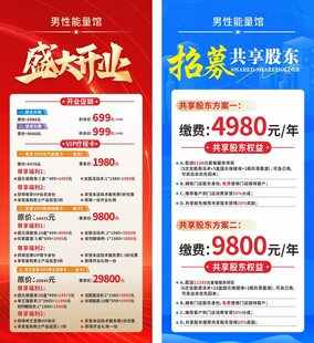 美容整形优惠活动海报
