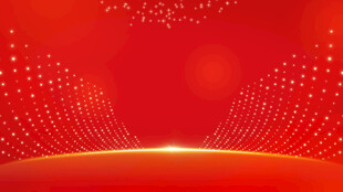 红色渐变科技感背景图