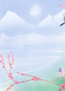 春日山水花鸟唯美图景