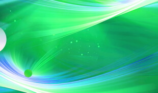 梦幻绿色流动光影背景