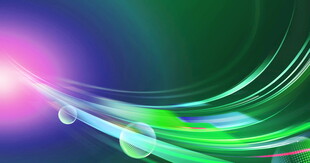 炫彩流动光线背景图