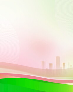 城市风光渐变背景图