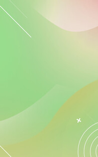 清新渐变绿色简约背景图