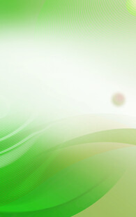 清新绿色波浪背景图