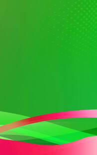 绿色渐变丝带背景图