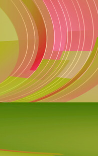 多彩渐变弧形背景图案