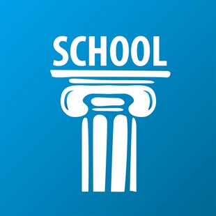 学校主题图标设计元素