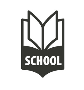 学校书本标志设计
