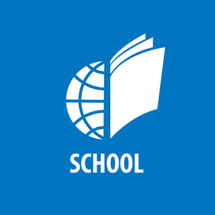 学校教育图标