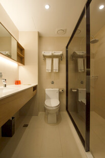 现代简约风格卫生间一角