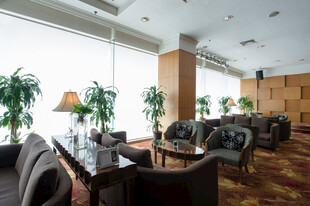 现代风格舒适办公休息区