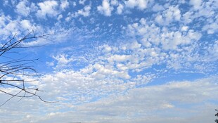 蓝天白云风景图