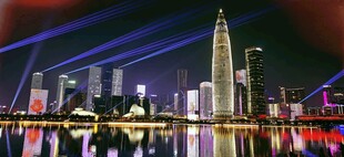 深圳璀璨夜景 都市繁华