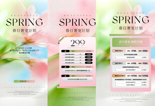 时尚春季医美海报设计