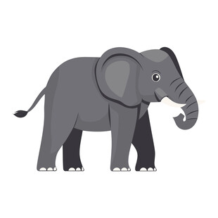 大象插画