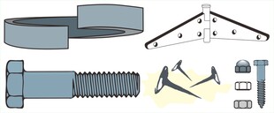 多样五金工具展示