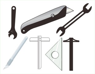 多样手工工具集合