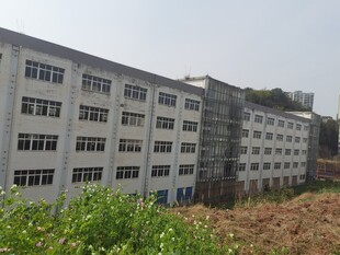 郊外多层厂房及周边景致