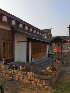 日式传统建筑外景