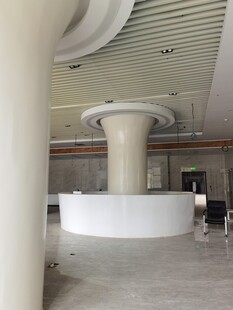 现代大厅接待台场景