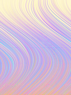 梦幻渐变波浪线条背景图