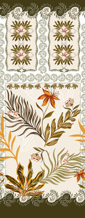 植物花卉图案装饰画