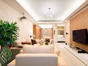现代简约风温馨客厅一角