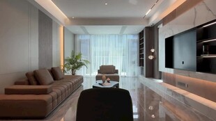 现代简约风客厅室内场景