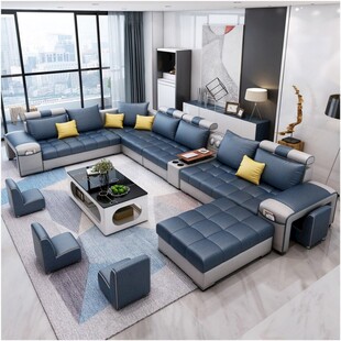 现代简约风客厅沙发组合