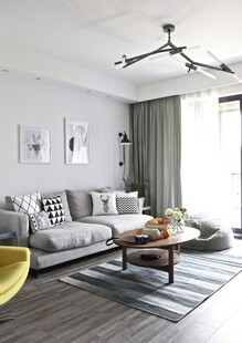 现代简约风客厅室内场景