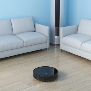 智能扫地机器人清洁客厅