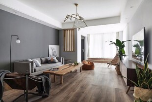 现代简约风客厅室内场景