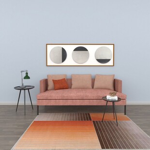 简约客厅沙发装饰画场景