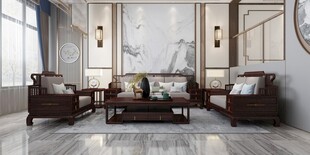 中式风格客厅优雅陈设