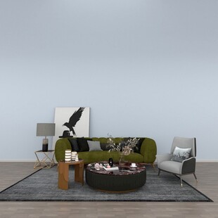 现代简约风格客厅沙发组合