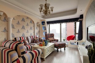 现代简约风温馨客厅一角