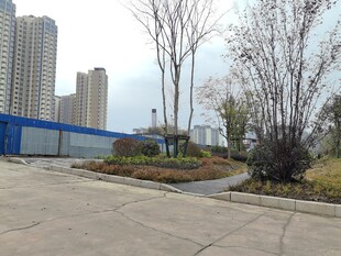 城市户外空地及周边景观