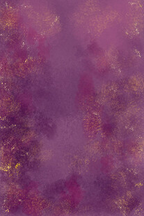 梦幻紫色抽象花卉背景