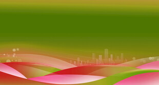 多彩波纹抽象背景图案