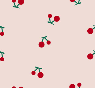 樱桃图案背景