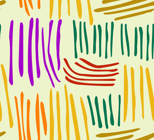 多彩线条抽象图案背景
