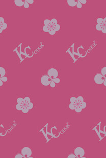 粉色花朵与鹿角图案背景