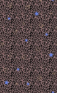 蓝色星星点缀深色背景