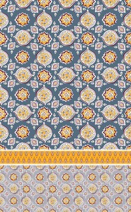 复古几何花纹图案设计